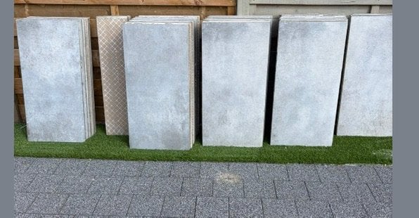 Keramische tegels, Ophalen, Zo goed als nieuw