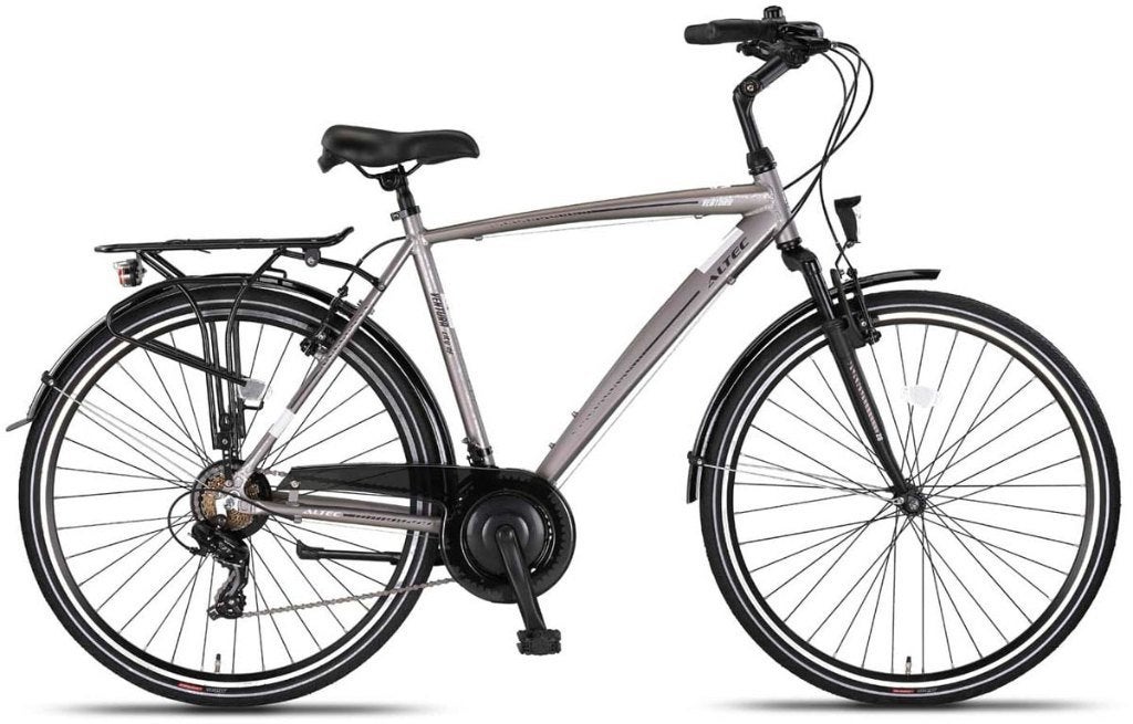 herenfiets 28 inch, Fietsen en Brommers, Velgrem, Zo goed als nieuw, 57 tot 61 cm, Ophalen