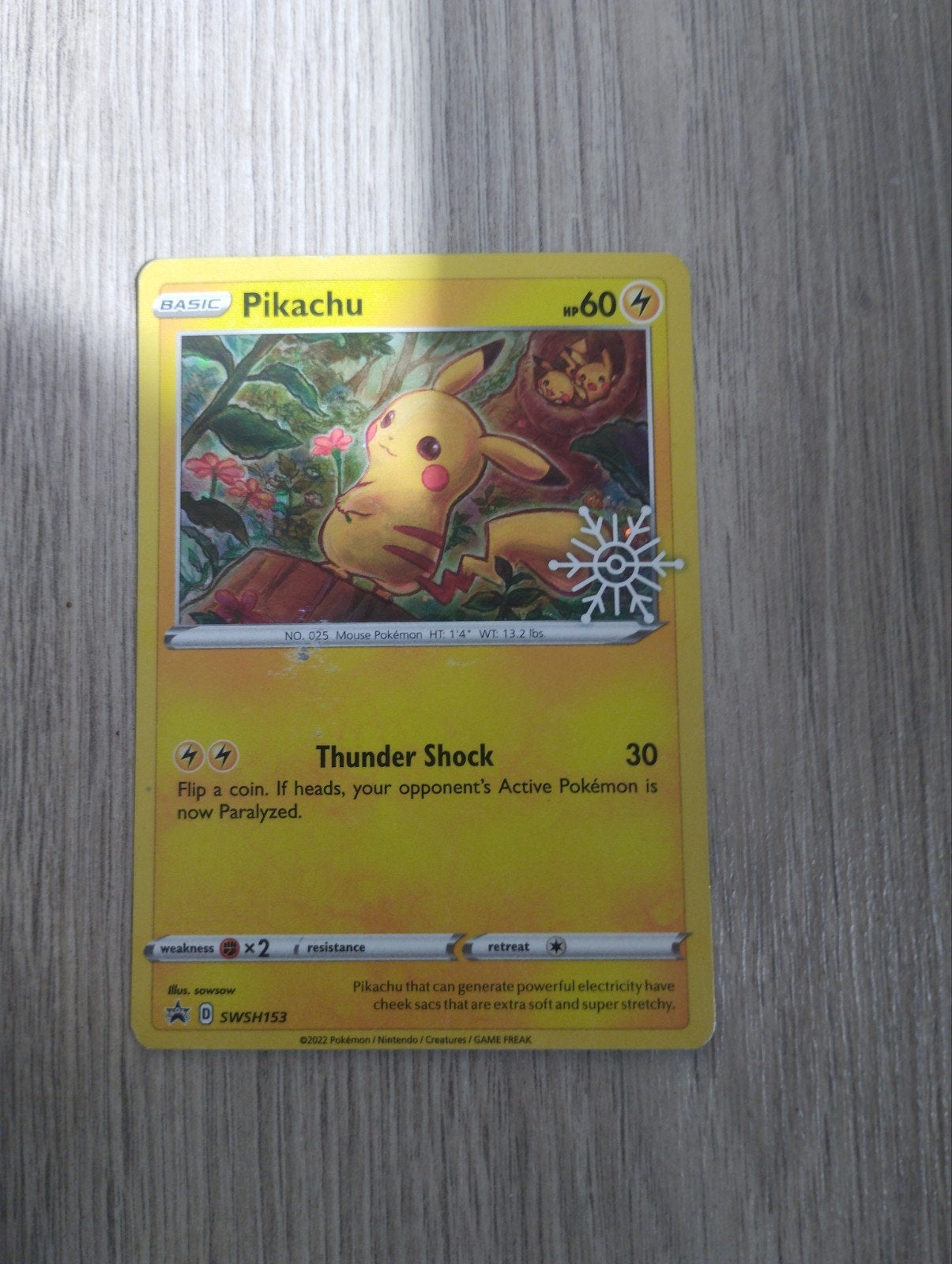 Carte Pokémon Pikachu, Enlèvement ou Envoi