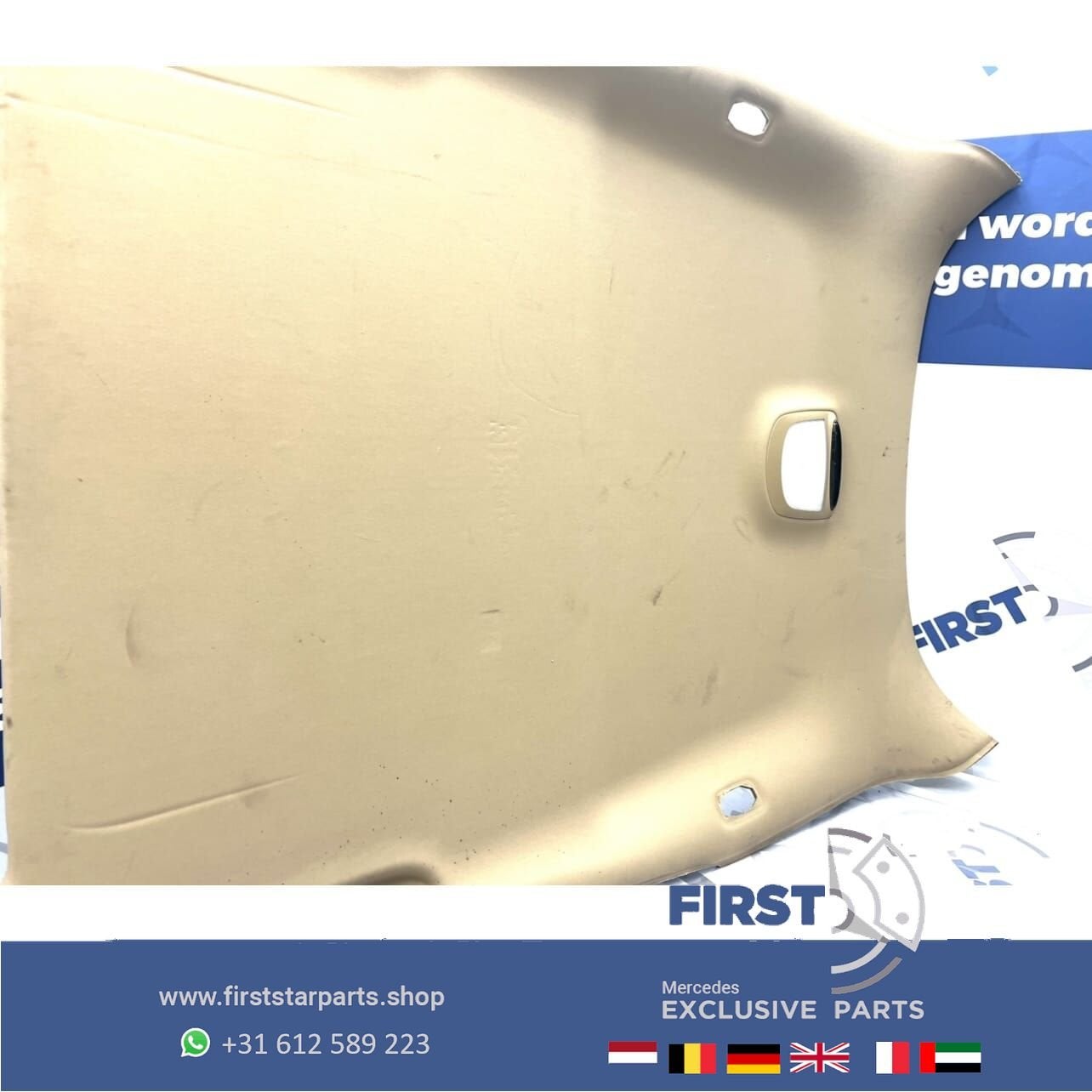 W164 ML63 AMG beige Dakhemel bekleding Mercedes M Klasse 200, Utilisé, -, -, Enlèvement ou Envoi