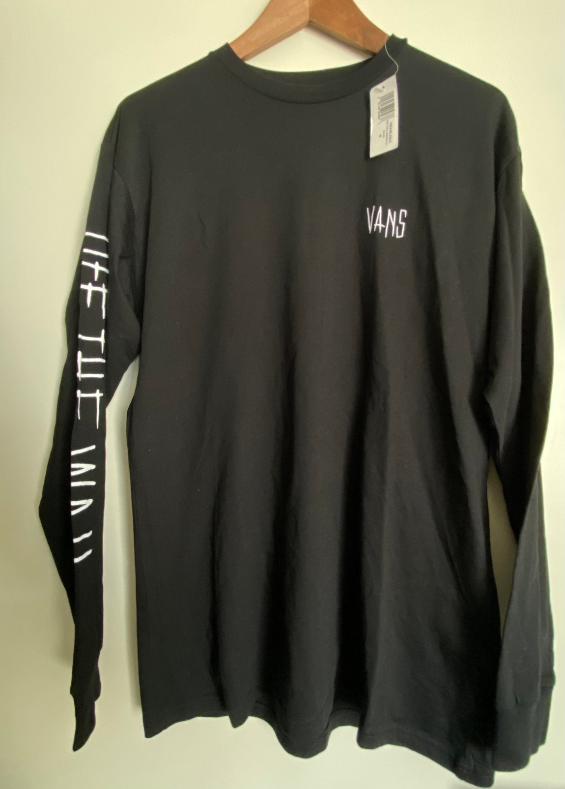 T-shirt VANS - Lange Mouwen (Medium), Ophalen, Zo goed als nieuw, Maat 48/50 (M)