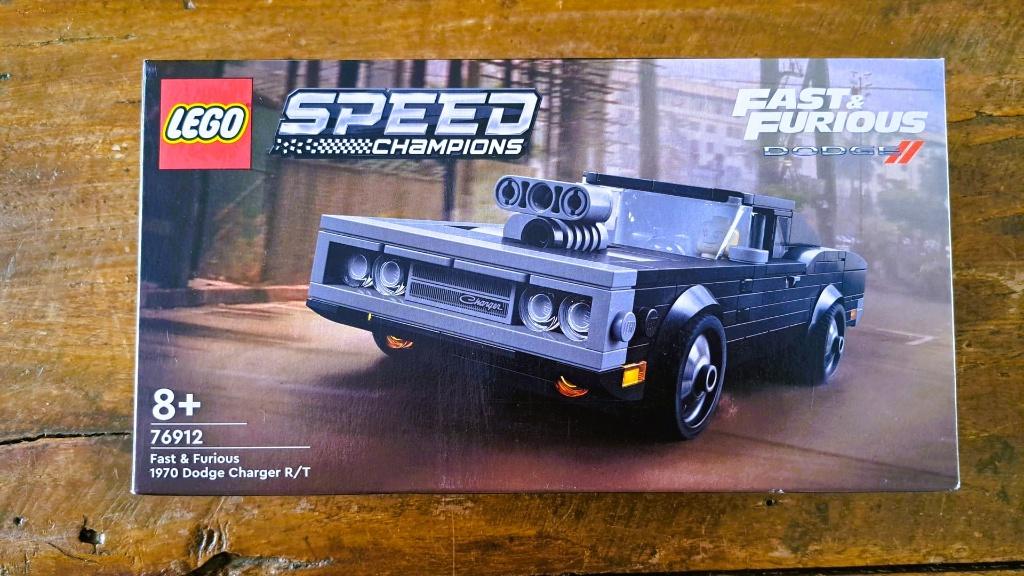 Lego 76912 SpeedChampions Fast&Furious '70 Dodge Charger R/T, Lego, Nieuw, Compleet, Complete set