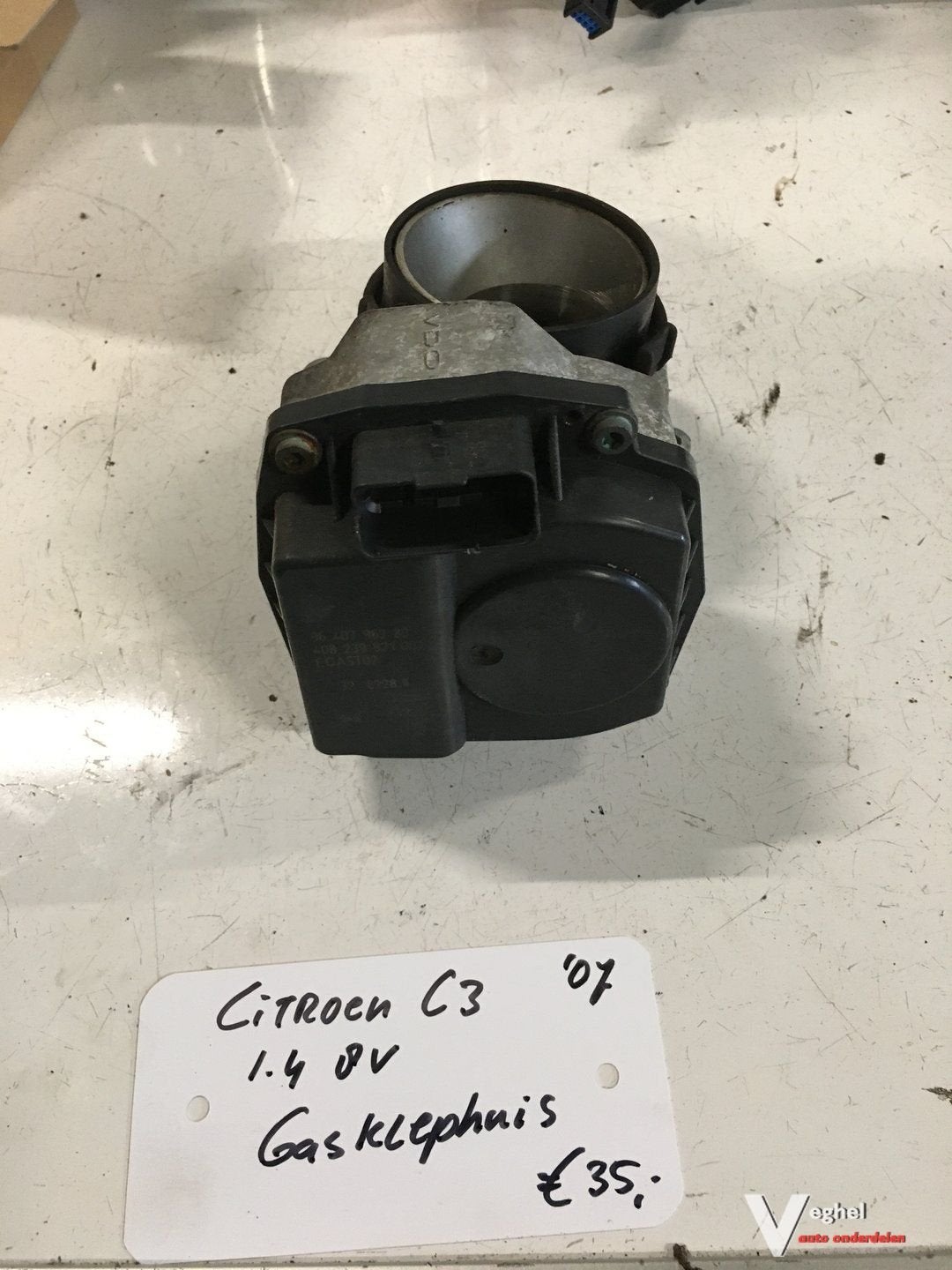 Citroen C3 1.4 8v 2007 Gasklephuis, -, Utilisé, -, -