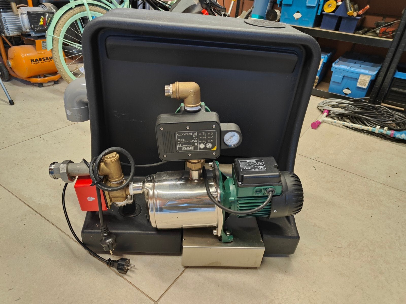 DAB Euroinox, Tuin en Terras, Ophalen