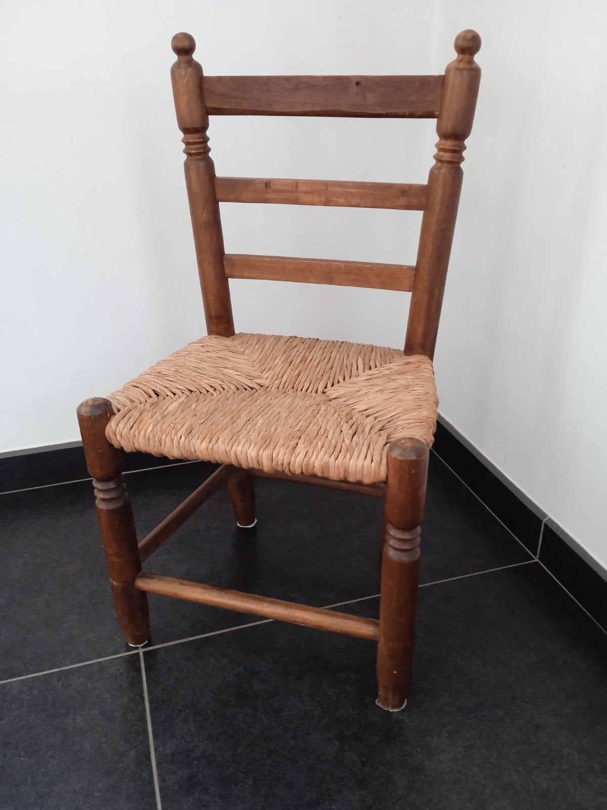 vintage houten kinderstoel, Antiek en Kunst, Ophalen of Verzenden