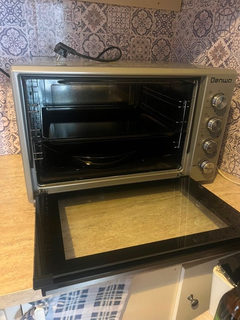 Denwo elektrisch oven, Ophalen, 45 tot 50 cm, Overige merken, Oven