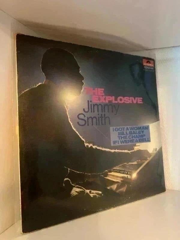 Jimmy Smith – The Explosive Jimmy Smith - Netherlands 1964, Envoi, Utilisé, Jazz, LP