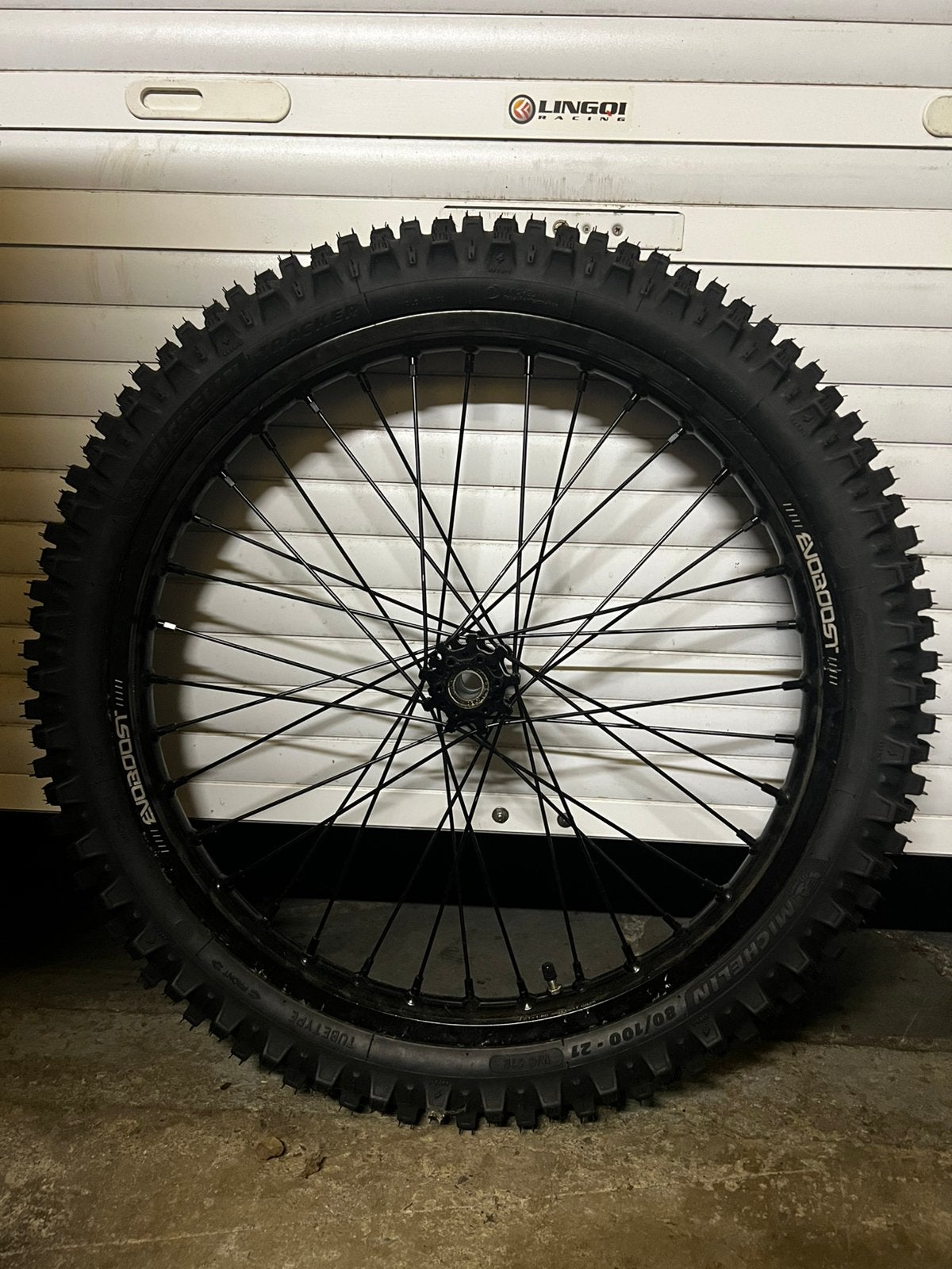 Versterkte velgen met Evo Boost Surron +Michelin Track Racer, Ophalen of Verzenden, Nieuw