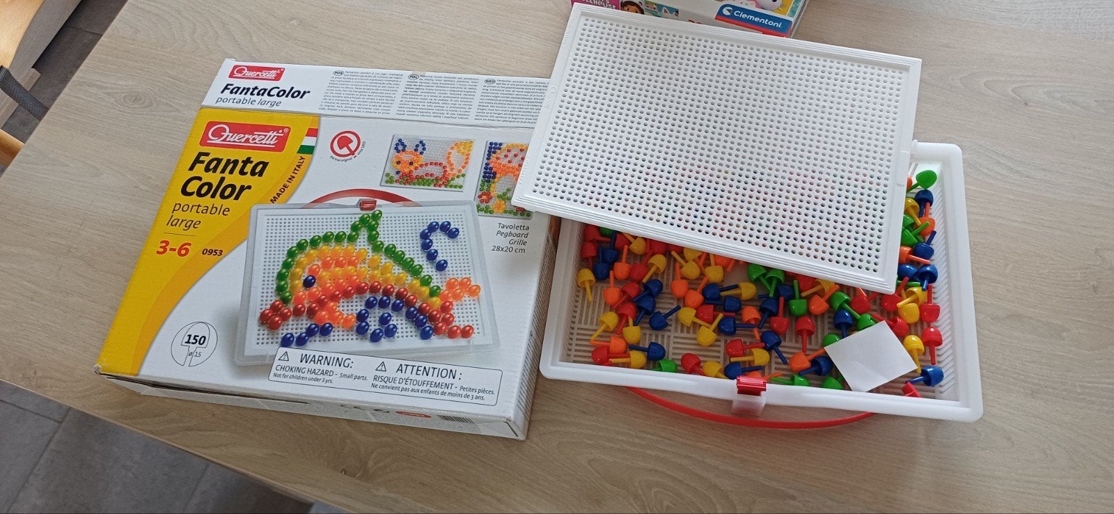 fantacolor draagbaar, Ophalen