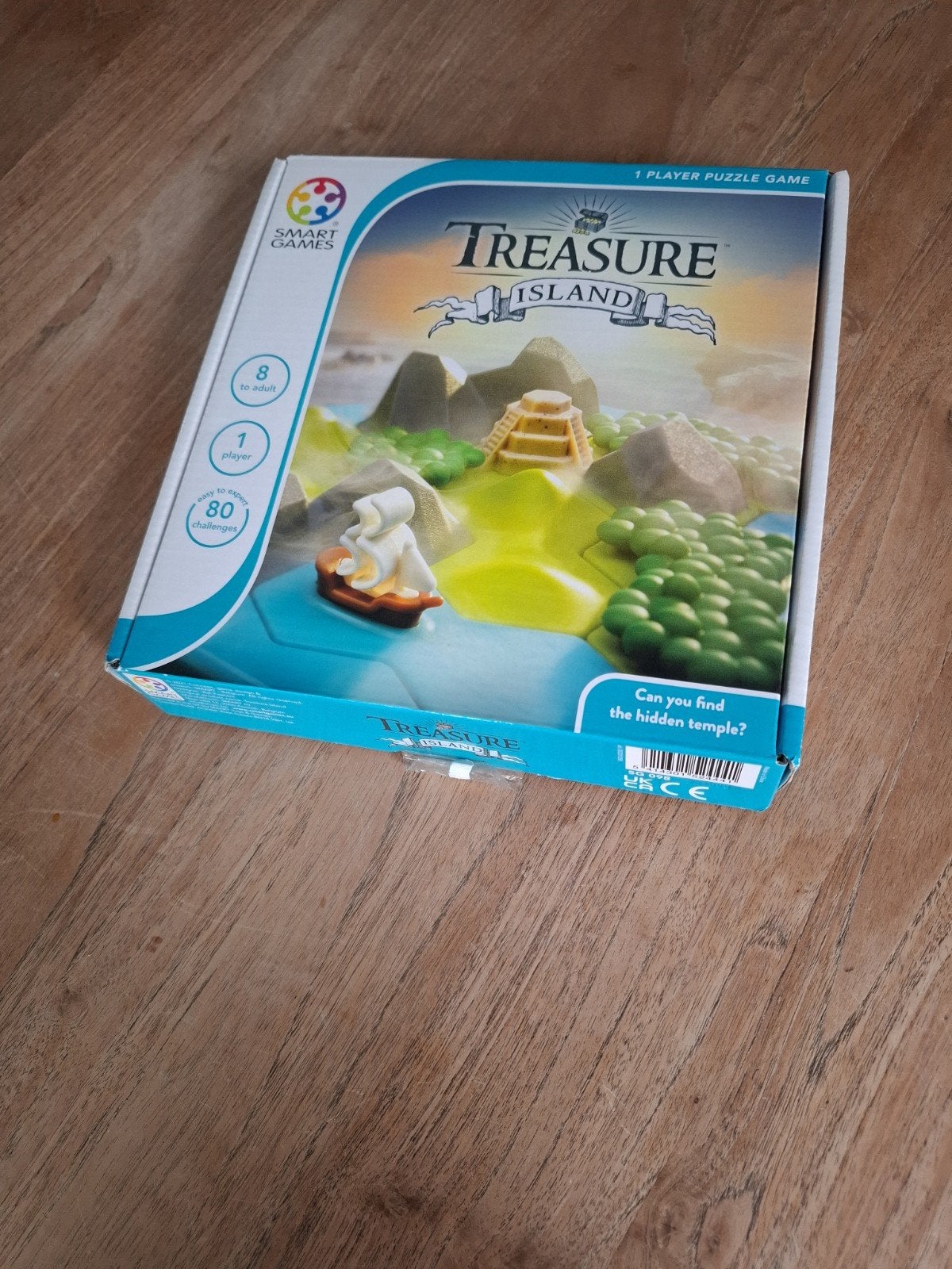 SmartGames Treasure Island – 1 speler puzzelspel, Hobby en Vrije tijd, Gezelschapsspellen | Overige, Ophalen