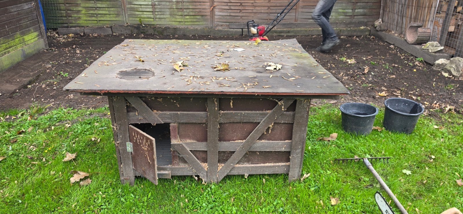 kippenhok, Doe-het-zelf en Bouw, Ophalen, Gebruikt