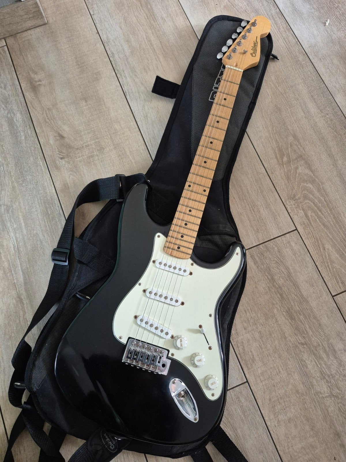 elektrische gitaar incl gitaarhoes, Muziek en Instrumenten, Ophalen