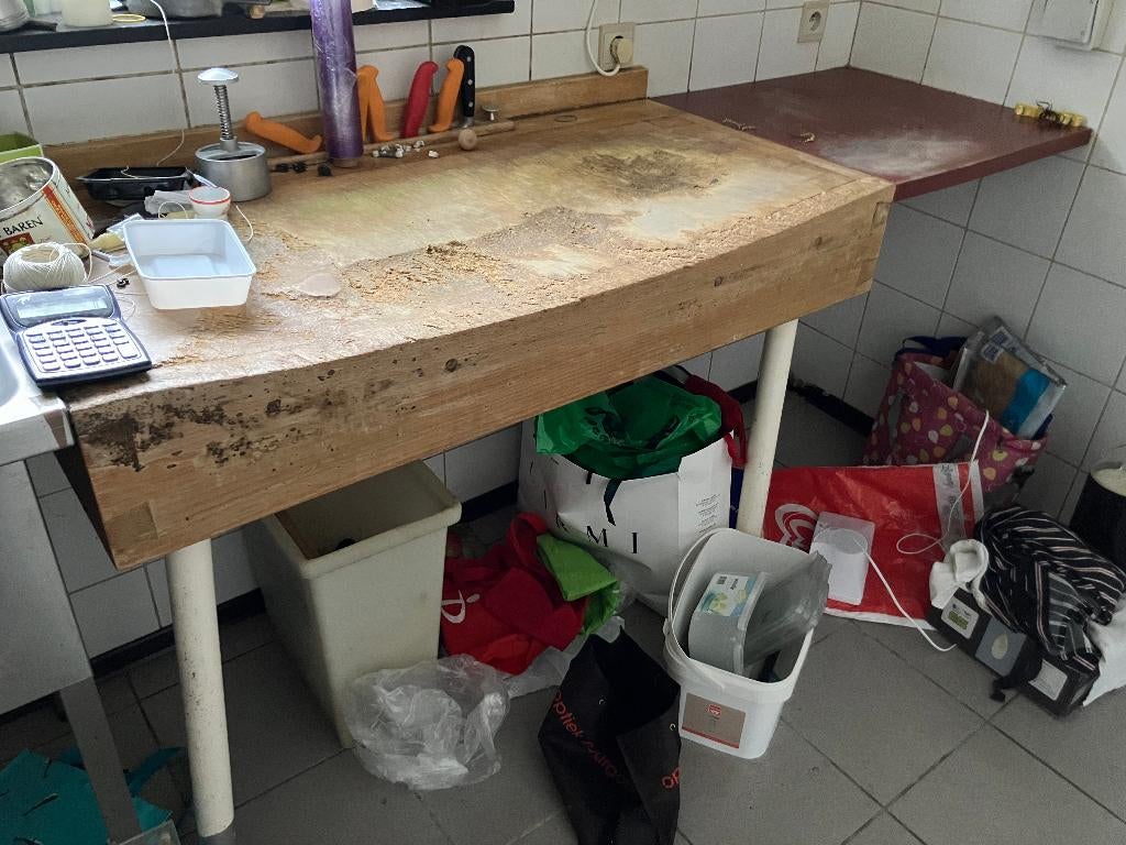 werkbank werktafel, Ophalen, Gebruikt