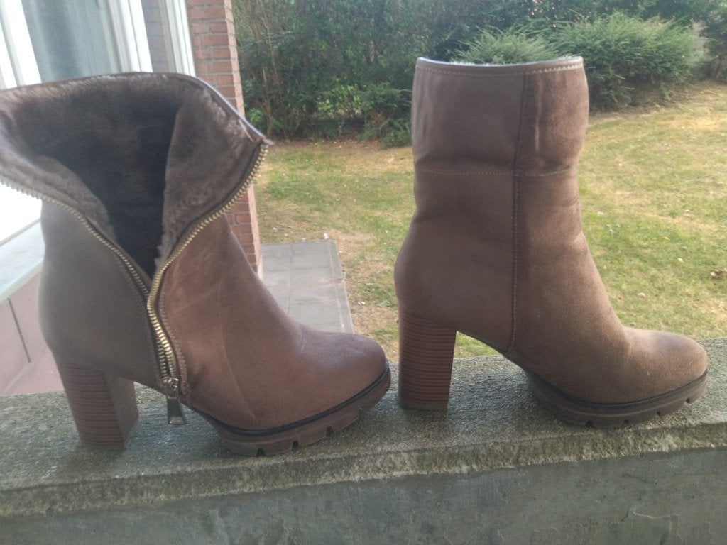 Bottines, Vêtements | Femmes, Chaussures, Beige, Enlèvement, Boots et Botinnes, Neuf