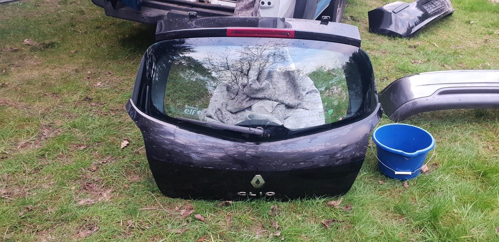 RENAULT CLIO ACHTERKLEP BJ 2007 TOT 2011, Gebruikt, -, Ophalen of Verzenden, Achter