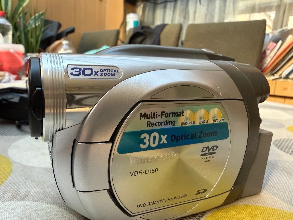 Panasonic VDR D-150, TV, Hi-fi & Vidéo, Caméscopes numériques, Caméra, Comme neuf, 20x ou plus, Panasonic