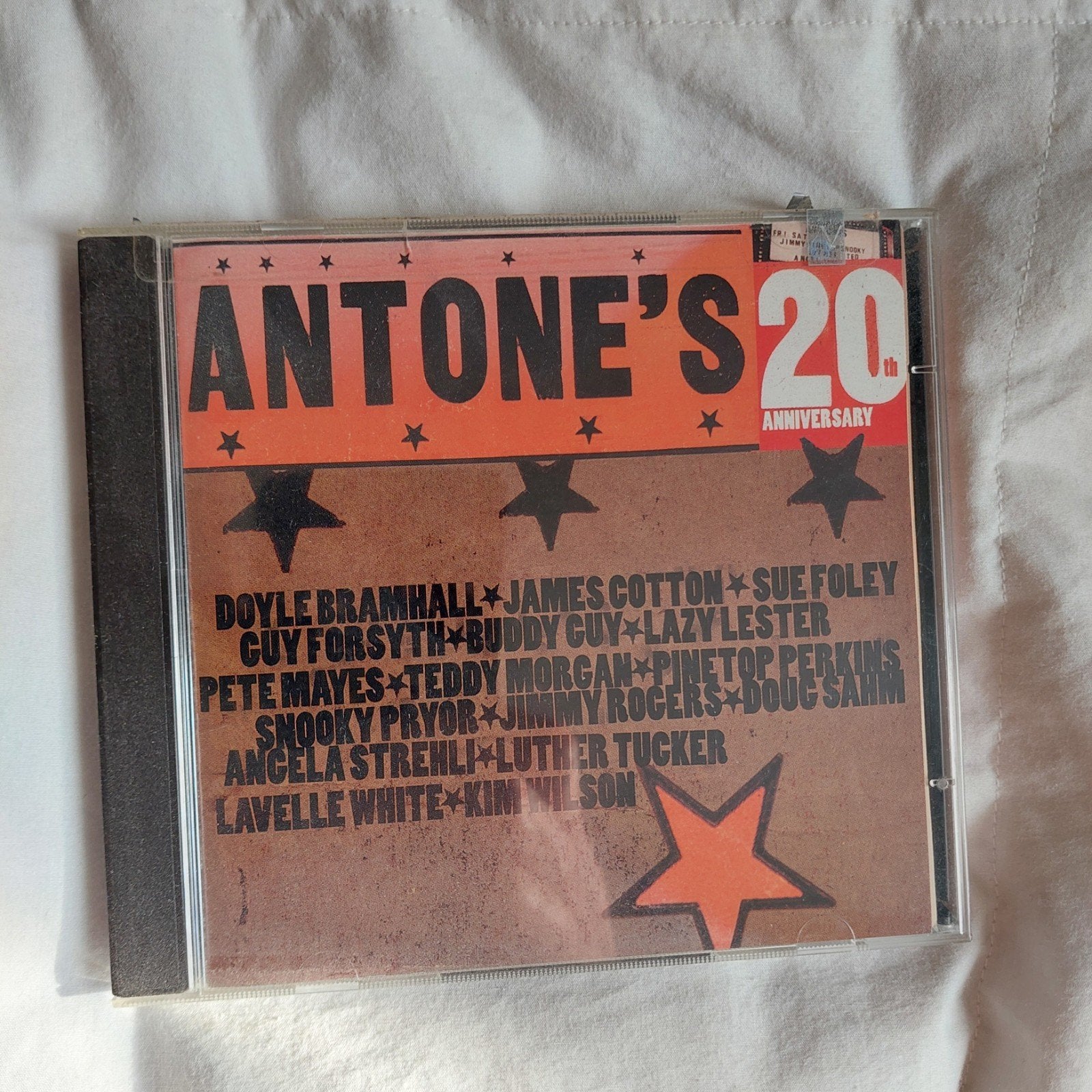 CD Antines 20 anniversary, Cd's en Dvd's, Ophalen of Verzenden, Zo goed als nieuw, Jazz en Blues