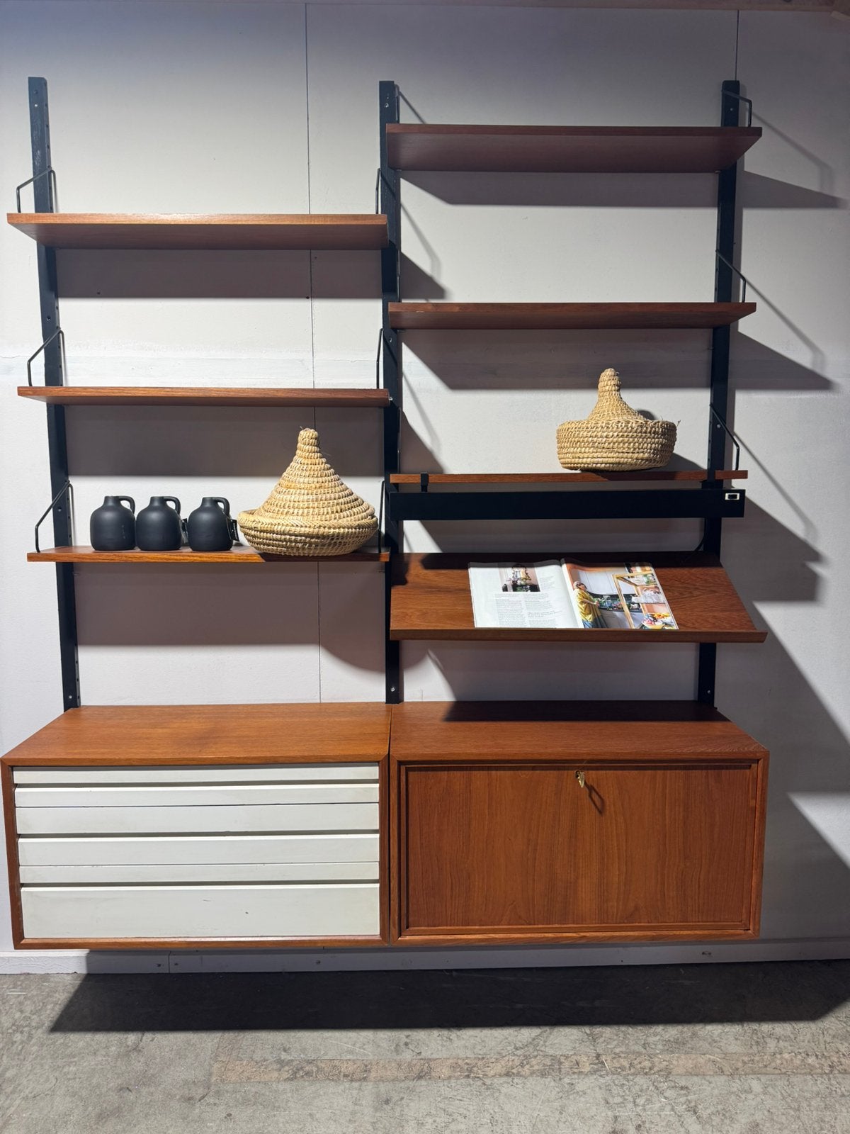 Poul Cadovius by Royal System vintage modulair wandsysteem, Ophalen of Verzenden