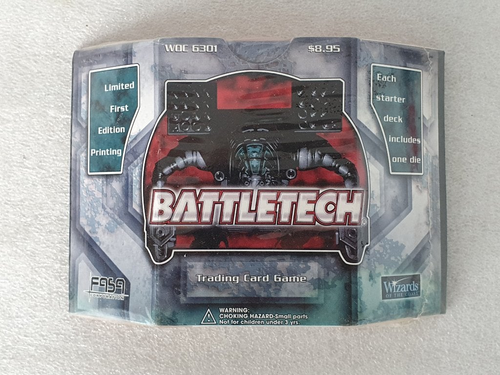 Battletech: Starter Deck WOC 6301 (nieuw) (5), Ophalen of Verzenden, Nieuw, Speeldeck