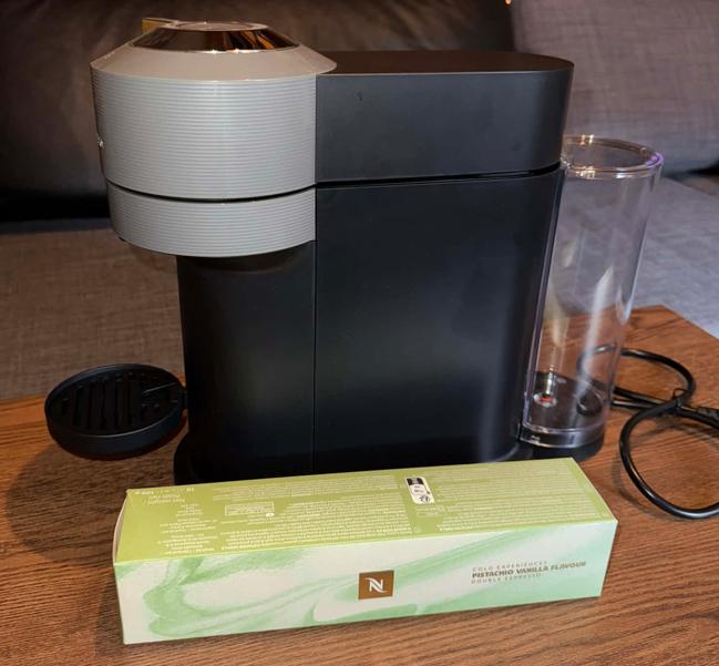 koffiezetapparaat, Ophalen, 1 kopje, Koffiepads en cups, Afneembaar waterreservoir