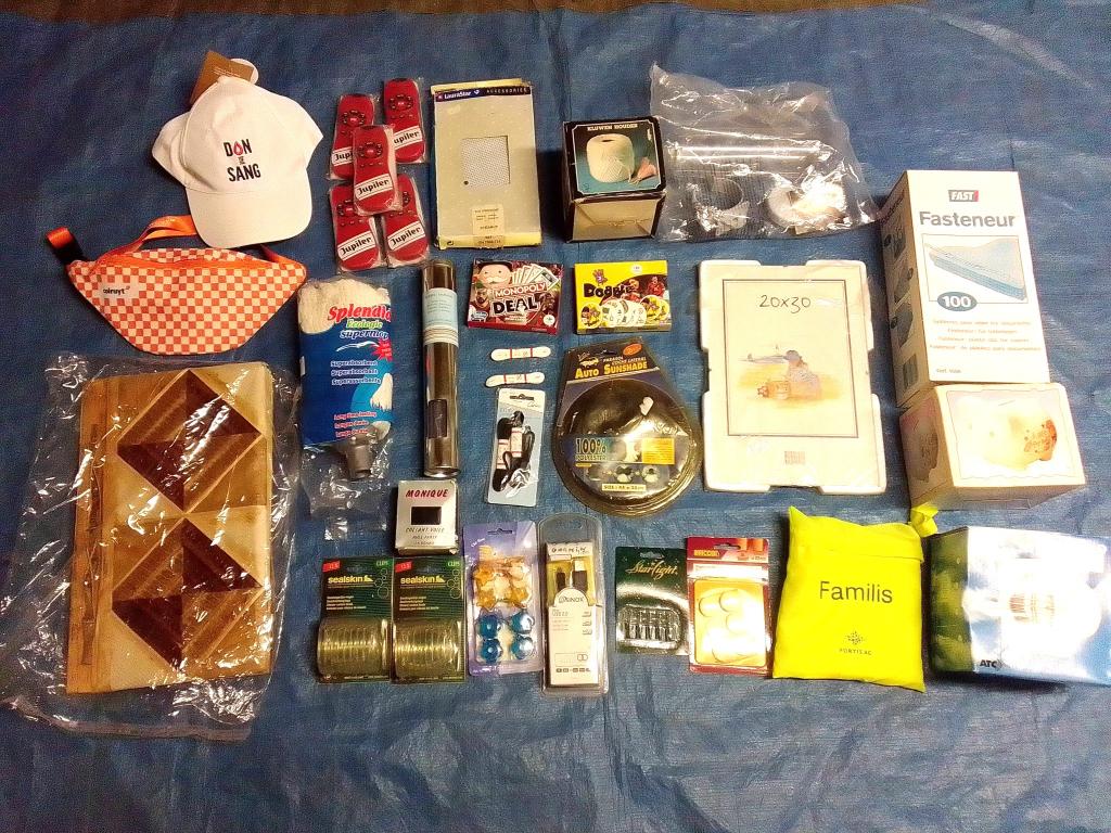 lot 31 articles neufs tombola revendeur brocante, Divers, Lots de brocante, Enlèvement, Neuf