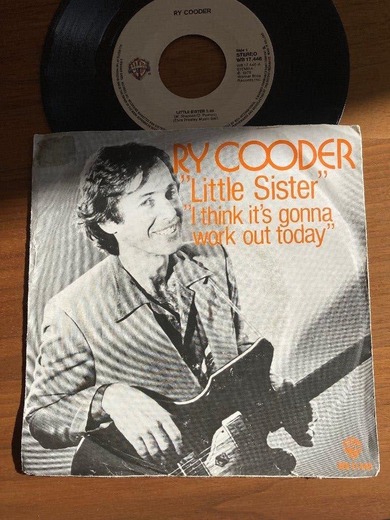 Ry Cooder – Little Sister, Cd's en Dvd's, Ophalen of Verzenden, 7 inch