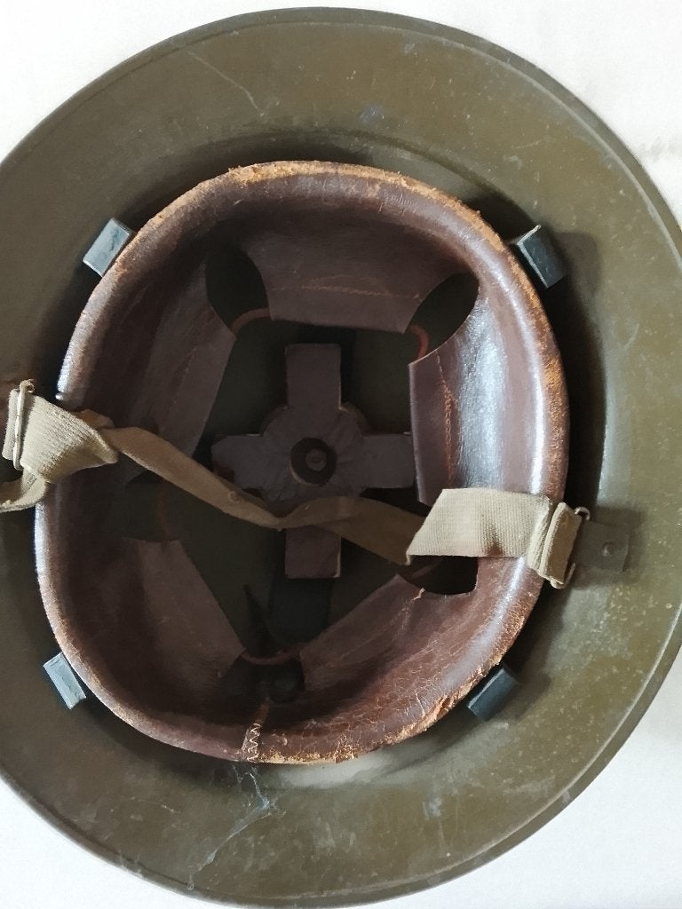 Casque belge années 60-70, Enlèvement ou Envoi, Armée de terre, Casque ou Béret