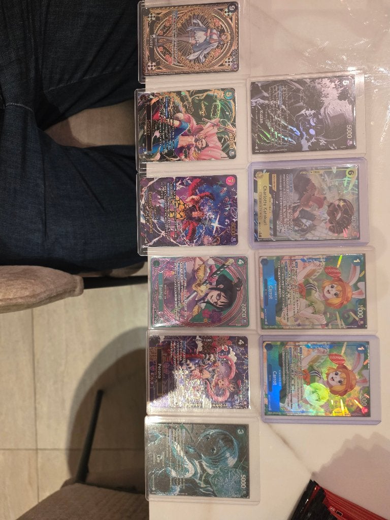 Lot Carte one piece, Ophalen