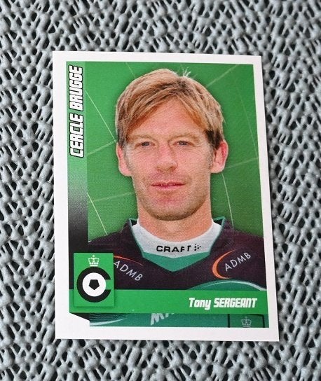 Panini Football 2011 Cercle Brugge / Tony Sergeant, Verzamelen, Verzenden, Nieuw, Poster, Plaatje of Sticker