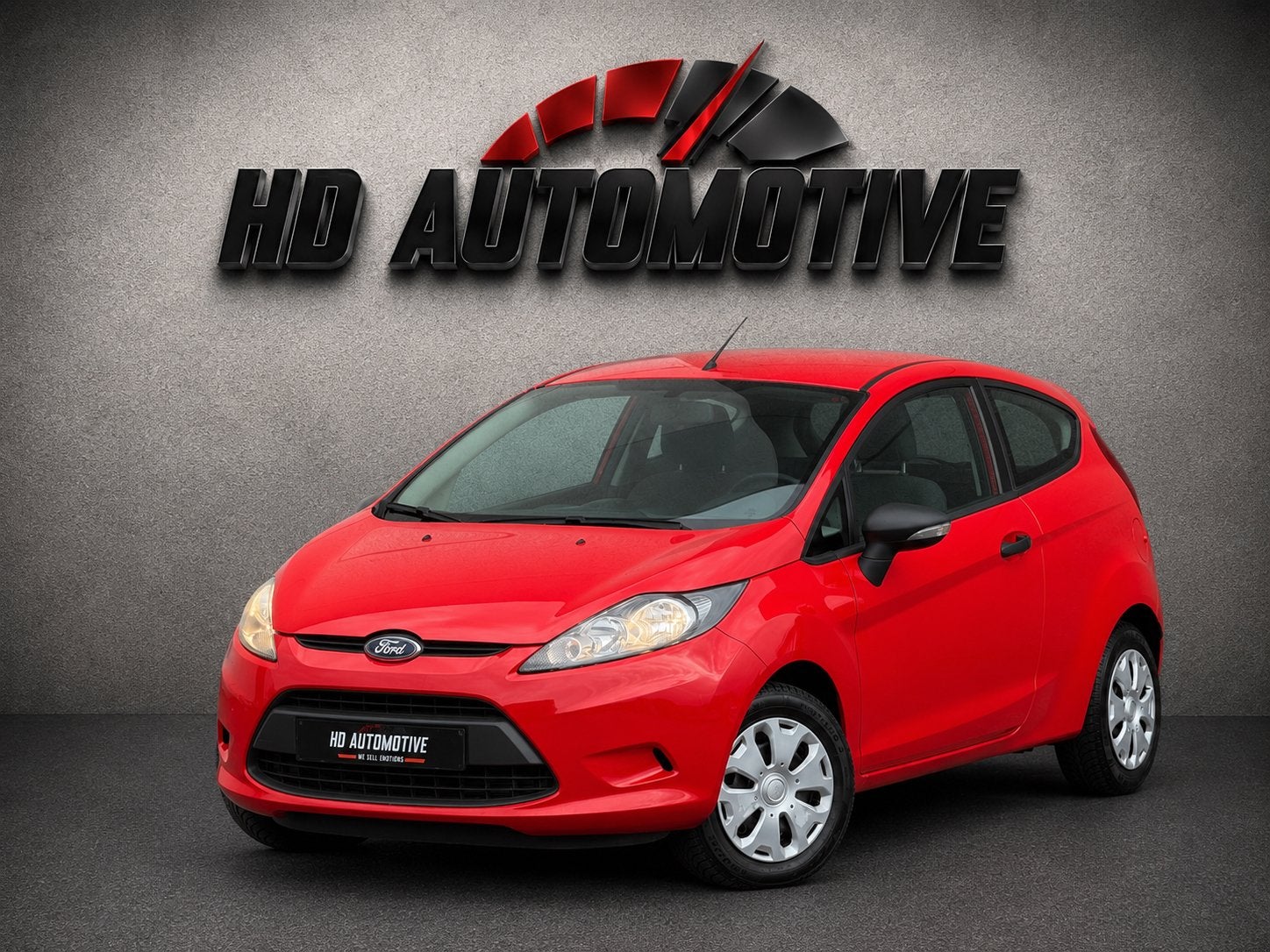 FORD FIESTA 1.25i • 2012 • 128.000KM • PRET A IMMATRICULER, Rouge, Achat, Entreprise, Boîte manuelle