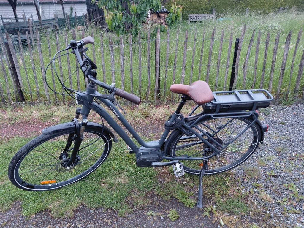 B'twin elektrische fiets met middenmotor van shimano, Fietsen en Brommers, Ophalen