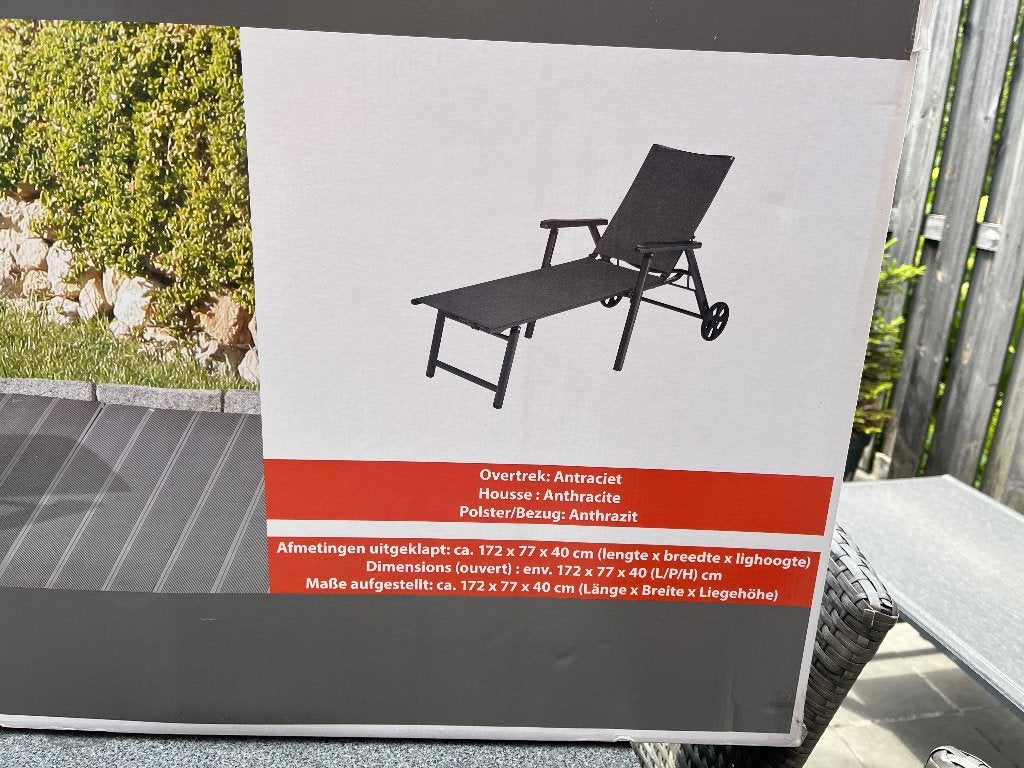 Nouveau fauteuil inclinable, Enlèvement, Neuf, Aluminium, Mobile