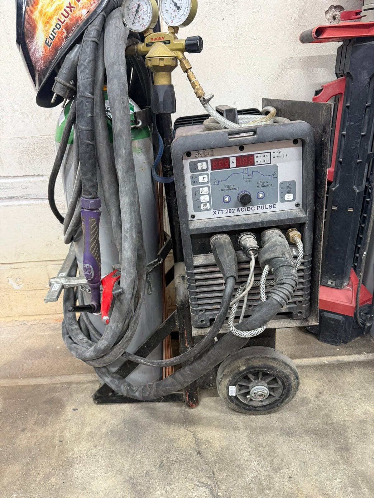 Tig ac/dc, Doe-het-zelf en Bouw, Ophalen, Gebruikt, 150 tot 250 ampère, Tig
