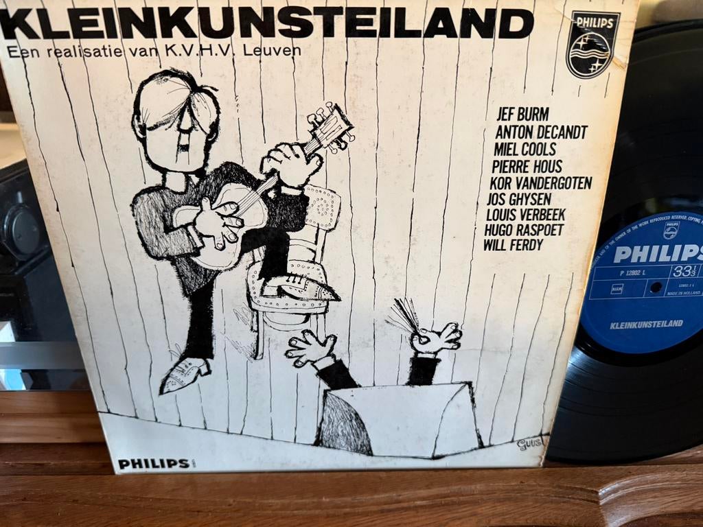 Kleinkunsteiland, Cd's en Dvd's, Vinyl | Nederlandstalig, Ophalen of Verzenden, Zo goed als nieuw, 12 inch, Originele persing