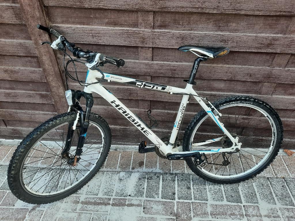 witte MTB mountainbike, Ophalen, Gebruikt, Velgrem