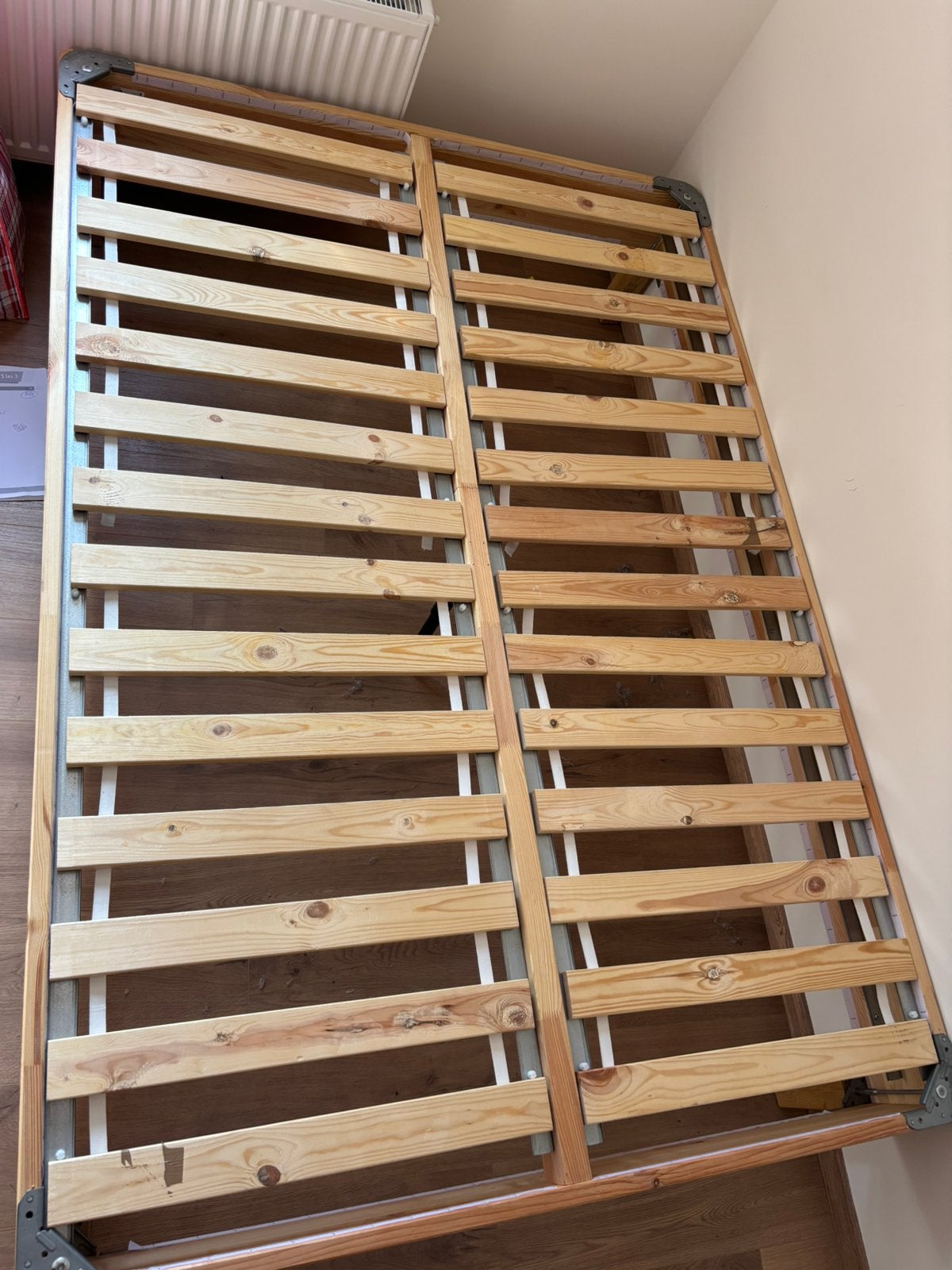 IKEA ESPEVÄR bedframe (140 x 200), Huis en Inrichting, Ophalen, Gebruikt, Tweepersoons, 140 cm