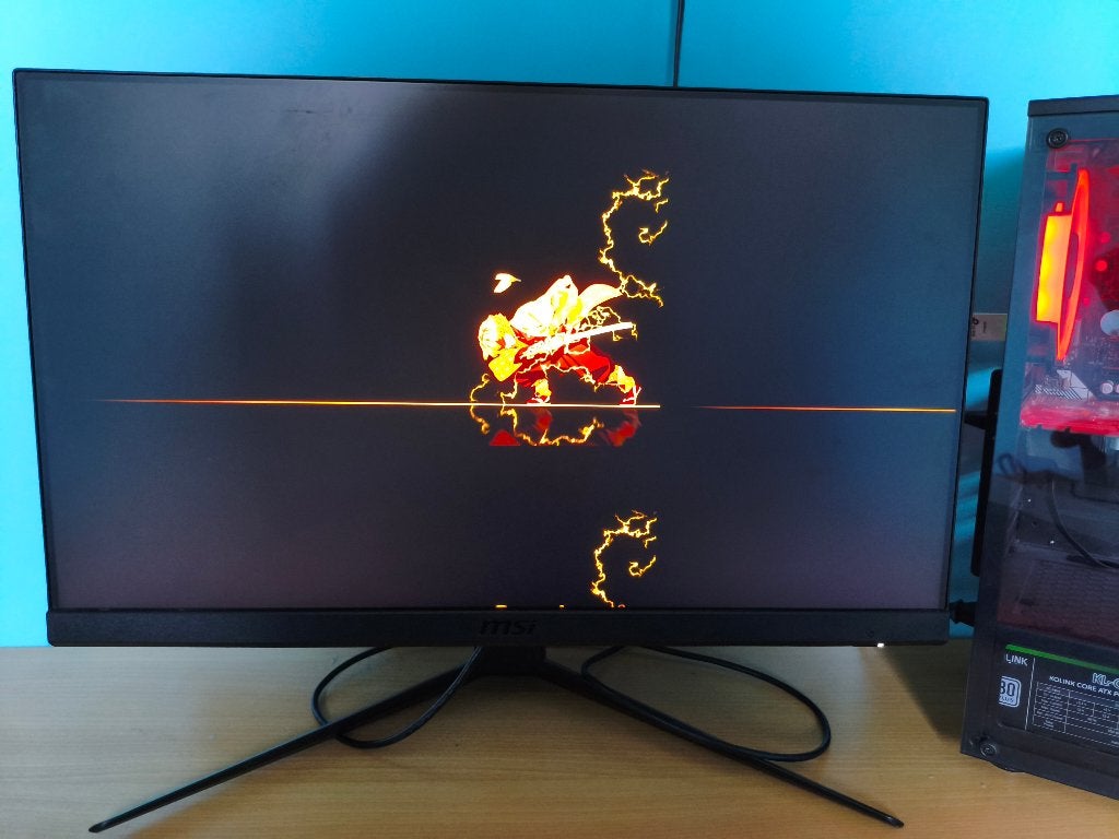 MSI G2412 – 24" Gaming Monitor – 170Hz, IPS, MSI gaming, Full HD, Zo goed als nieuw