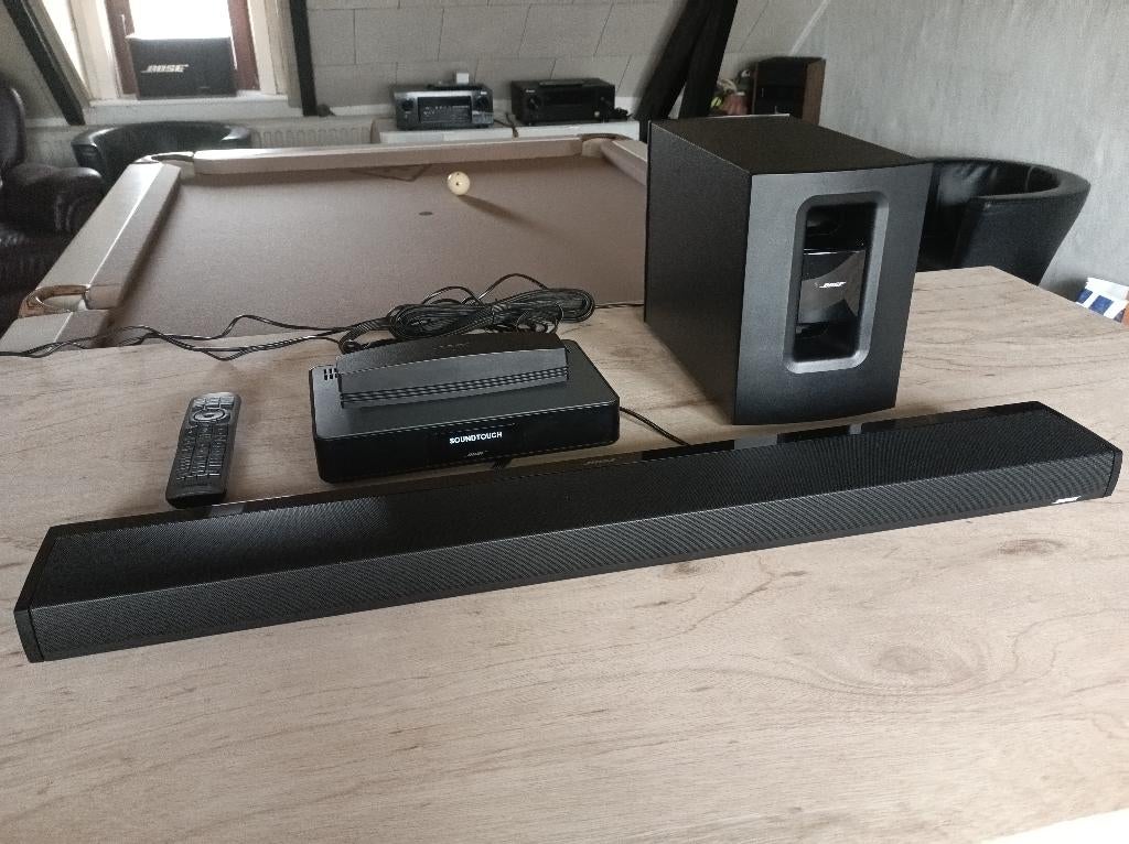 Bose CineMate 130 SoundTouch — Barre de son haute gamme, TV, Hi-fi & Vidéo, Ensembles home-cinéma, Barre de son, 70 watts ou plus