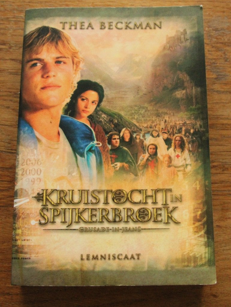 Filmboek Kruistocht in Spijkerbroek van Thea Beckman zr mooi, Ophalen of Verzenden, Zo goed als nieuw, Thea Beckman, Fictie