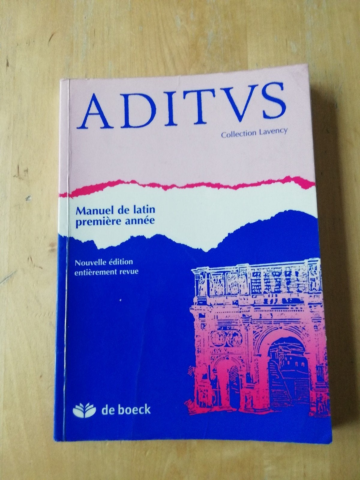 Aditus 1e année, Livres, Livres scolaires, Enlèvement, Latin