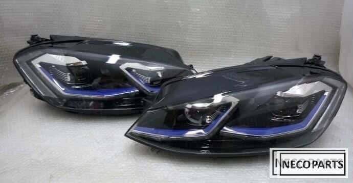 Golf 7 gte facelift led vol led koplamp links en rechts orig, Auto-onderdelen, Gebruikt, -, Volkswagen, -