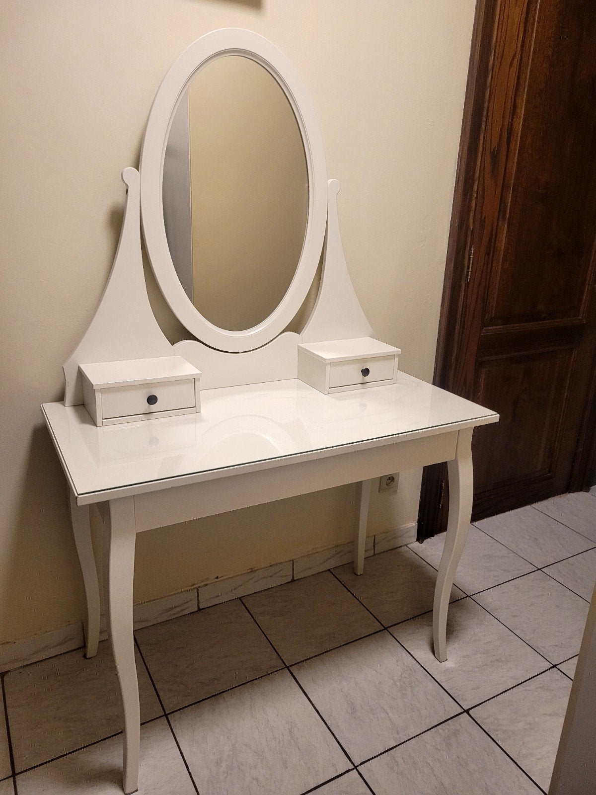make up tafel / kaptafel, Enlèvement