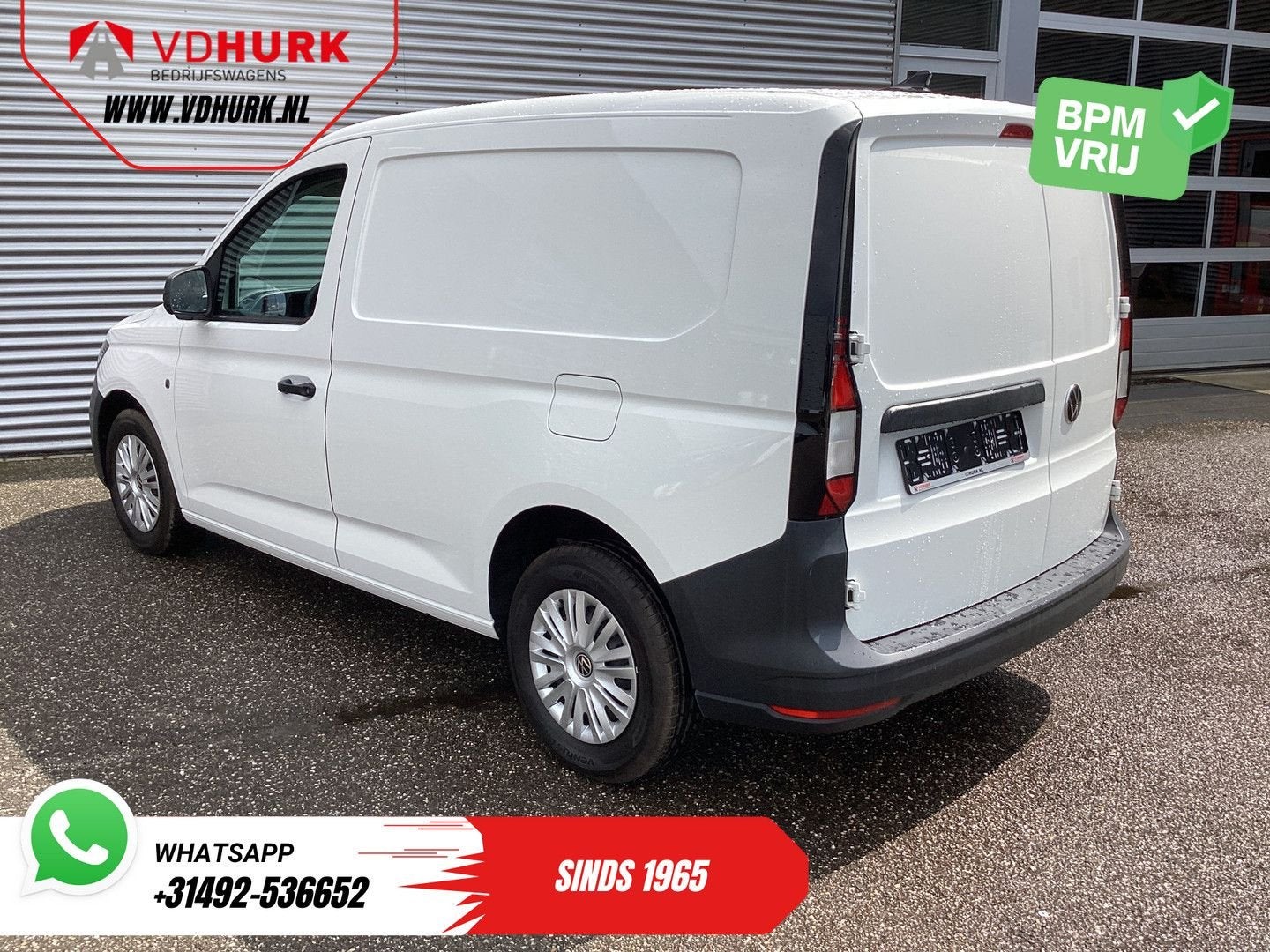 Volkswagen Caddy Cargo 2.0 TDI 100 pk Omvormer/ Sortimo/ Cru, Auto's, Electronic Stability Program (ESP), Wit, Bedrijf, Te koop