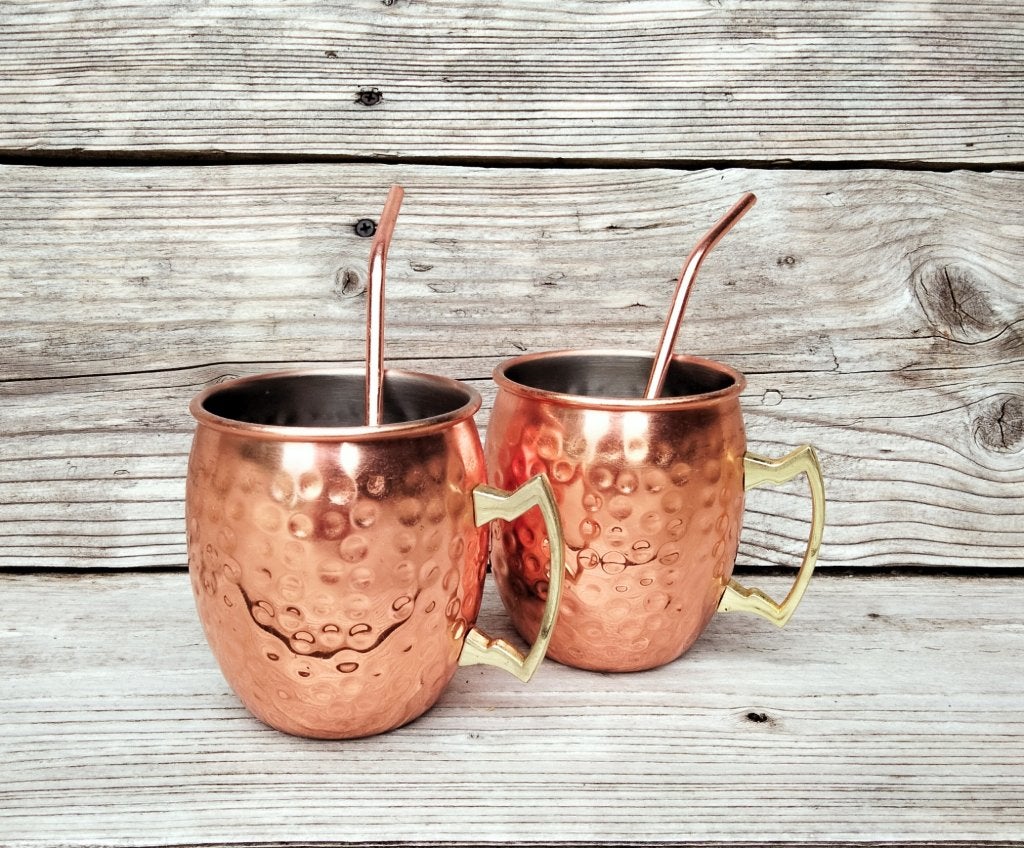 Koperen cocktailbekers, Ophalen, Zo goed als nieuw, Overige typen