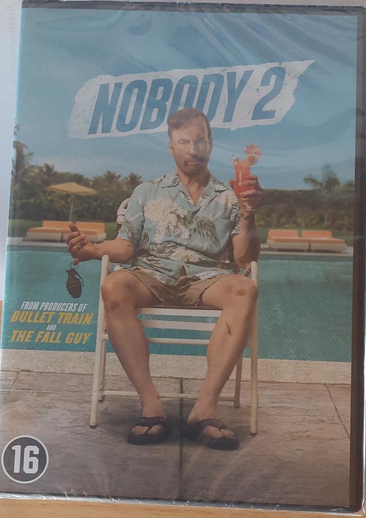 nobody 2 DVD, Cd's en Dvd's, Vanaf 16 jaar, Ophalen of Verzenden, Nieuw in verpakking, Actie