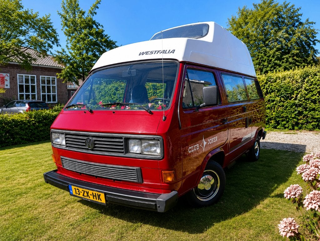 VW T3 camper club joker technisch 100%, 1.6TD, 1988, Caravanes & Camping, Siège de train, Jusqu'à 4, Jusqu'à 5 mètres, Diesel