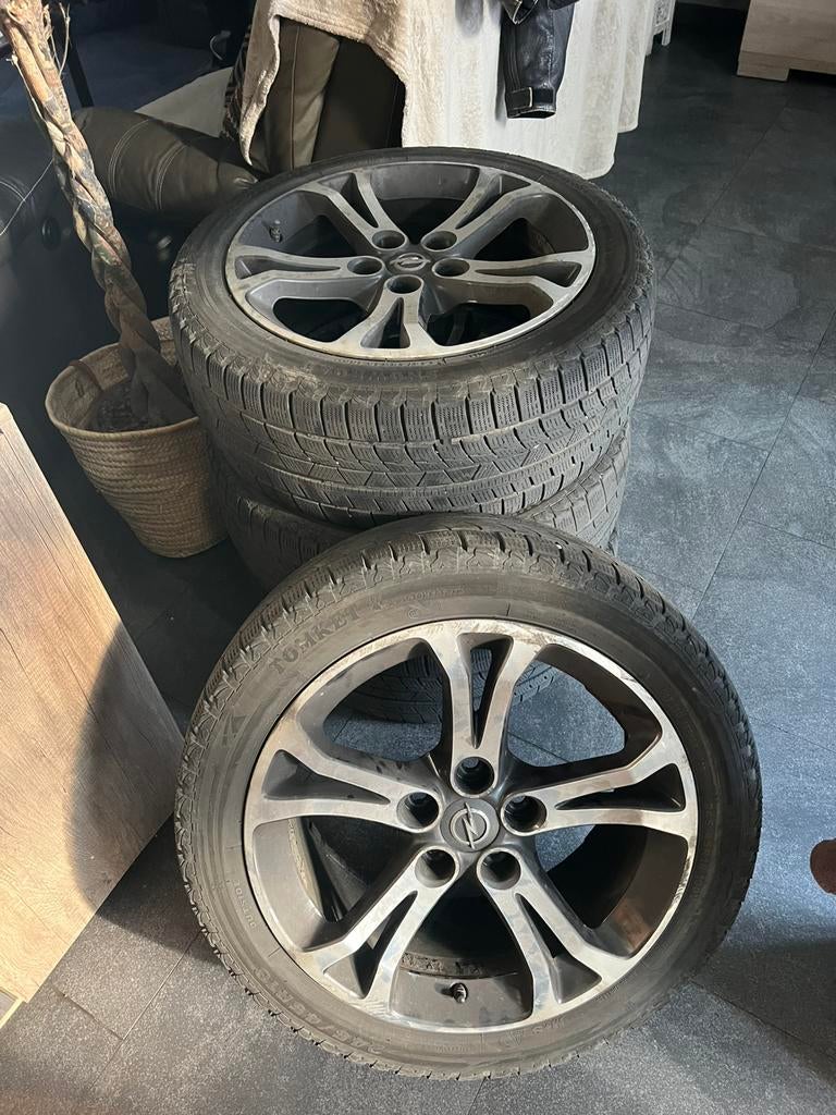 Originele Opel Insignia 18 inch velgen, Ophalen, 18 inch, All Season, Band(en)