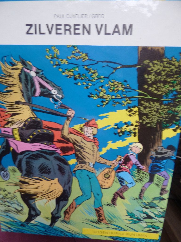zilveren vlam ,      zilveren vlam hardcover, Enlèvement ou Envoi