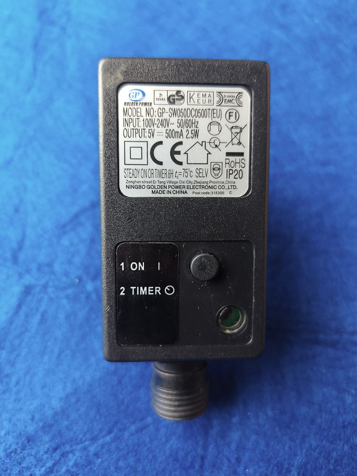 Transformator LED-kerstverlichting 5V, Ophalen, Zo goed als nieuw