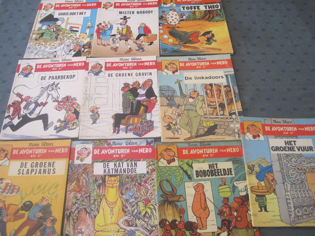 10 stripverhalen Nero uit jaren 70, Ophalen of Verzenden, Marc Sleen